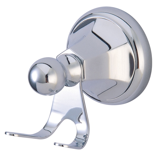 Metropolitan Robe Hook, Polished Chrome